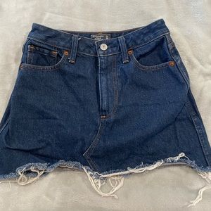A&F Jean skirt